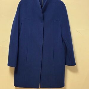 Elie Tahari Royal Blue Cape Coat